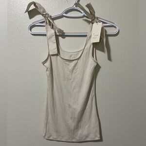 A New Day Bow Tank Top